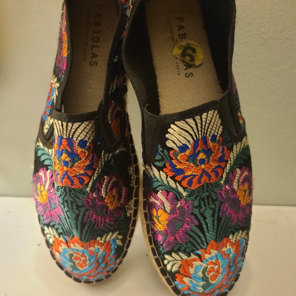 Handmade Silk Espadrille